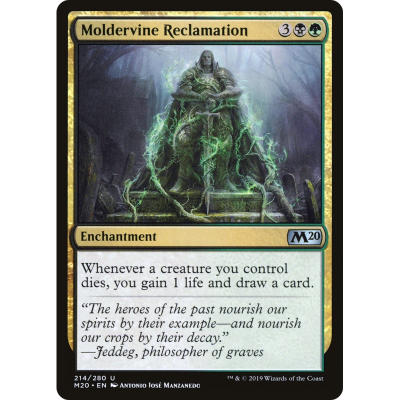 Moldervine Reclamation (M20-214) - Core Set 2020