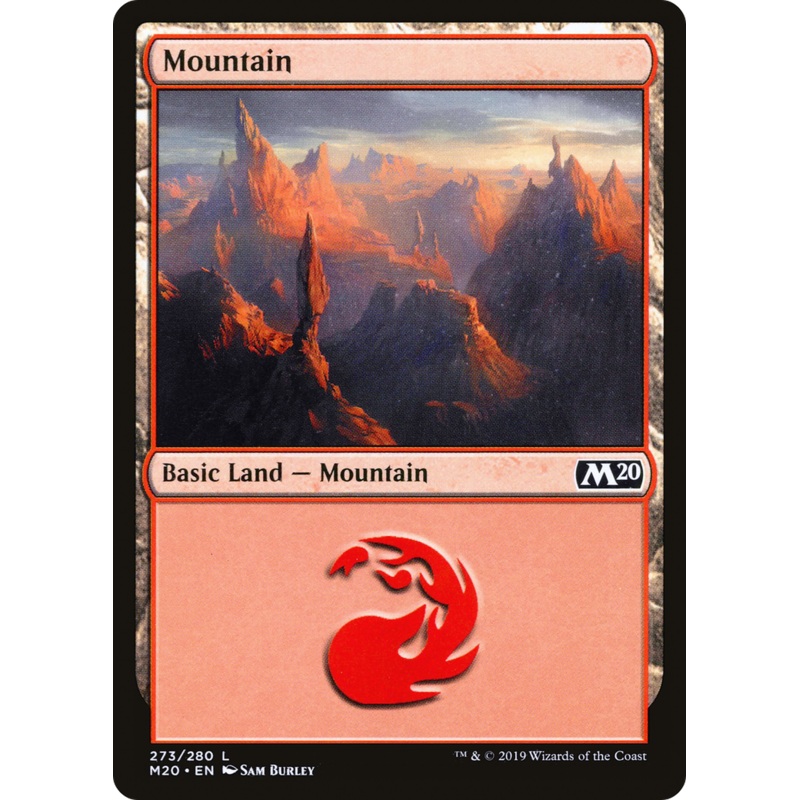 Mountain (M20-273) - Core Set 2020 Foil