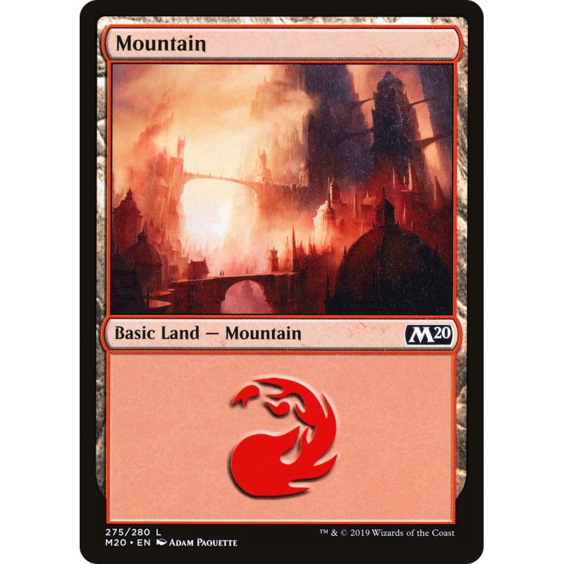 Mountain (M20-275) - Core Set 2020 Foil