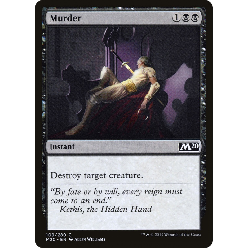 Murder (M20-109) - Core Set 2020