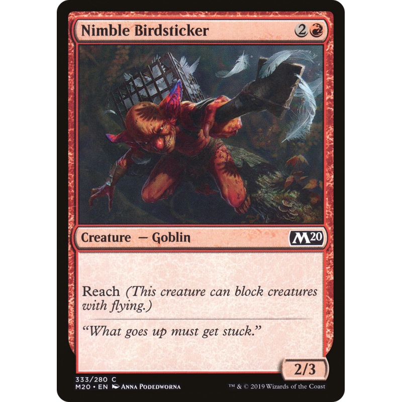 Nimble Birdsticker (M20-333) - Core Set 2020