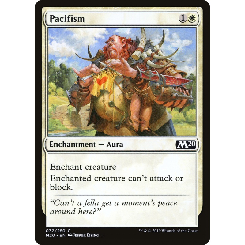 Pacifism (M20-032) - Core Set 2020