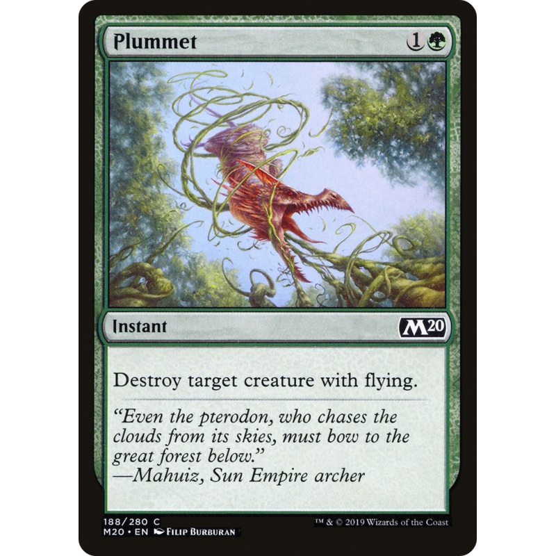 Plummet (M20-188) - Core Set 2020