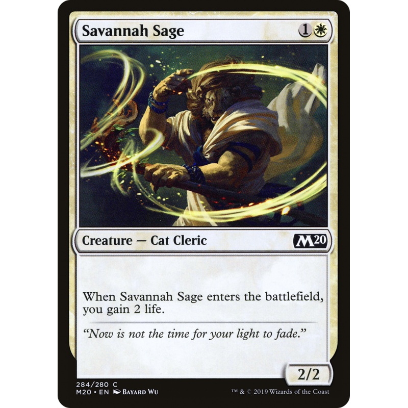 Savannah Sage (M20-284) - Core Set 2020