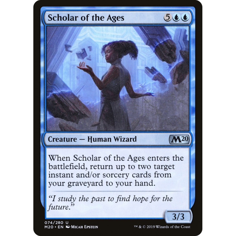Scholar of the Ages (M20-074) - Core Set 2020