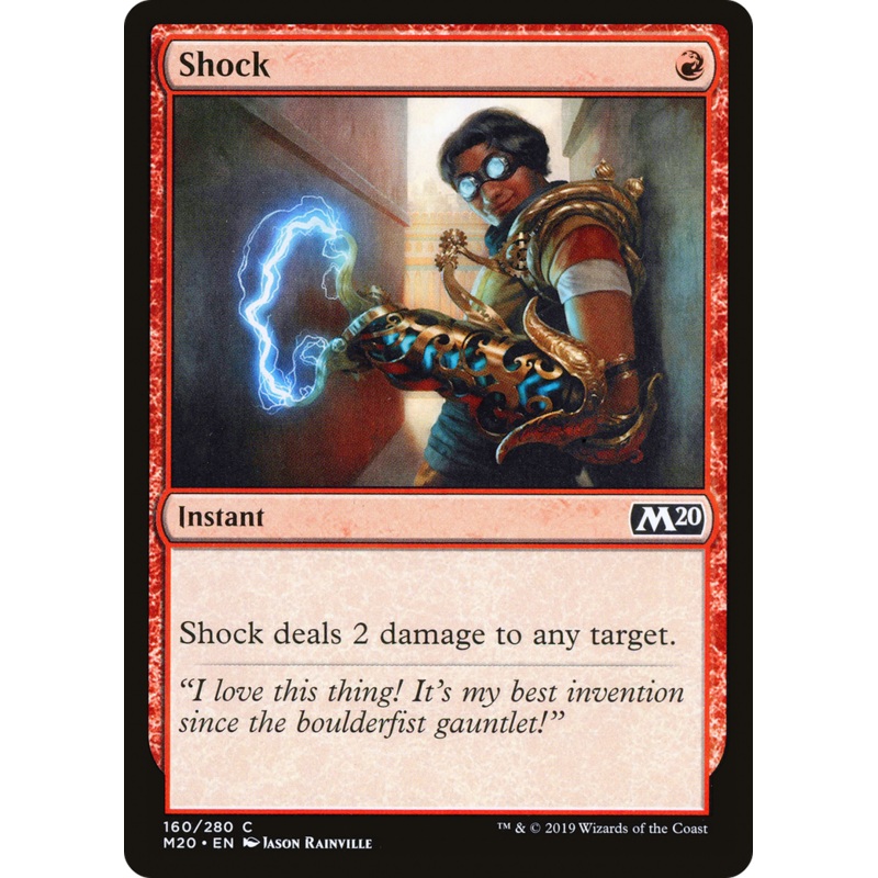 Shock (M20-160) - Core Set 2020 Foil