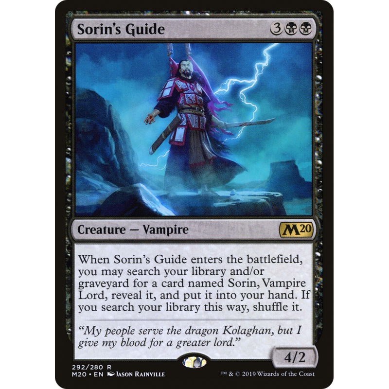 Sorin's Guide (M20-292) - Core Set 2020