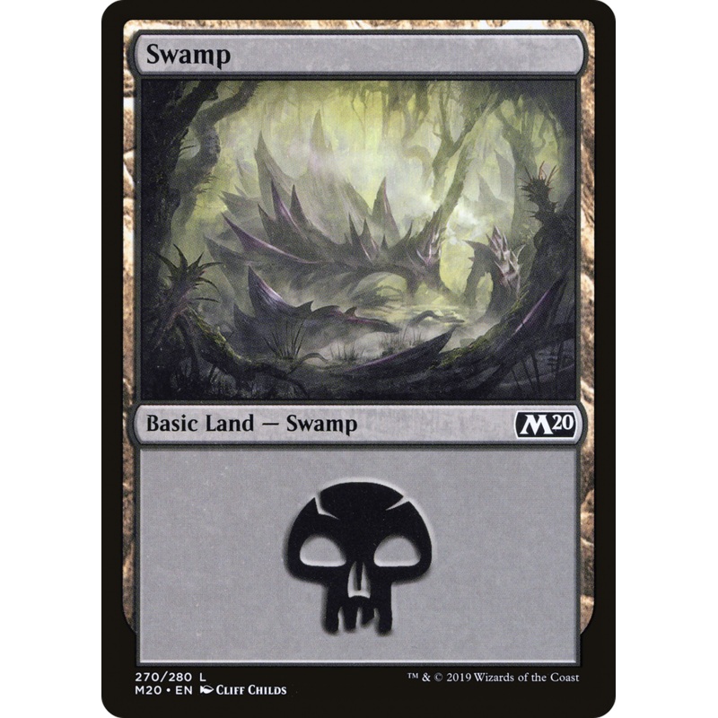 Swamp (M20-270) - Core Set 2020
