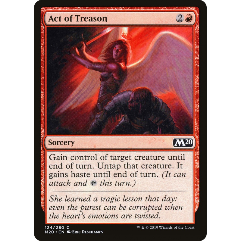 Act of Treason (M20-124) - Core Set 2020 Foil