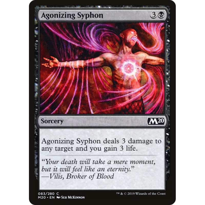 Agonizing Syphon (M20-083) - Core Set 2020