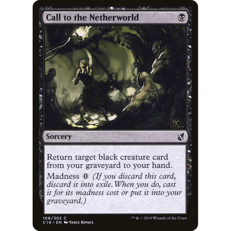 Call to the Netherworld (C19-108) - Commander 2019