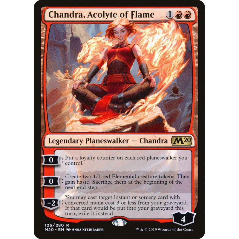 Chandra, Acolyte of Flame (M20-126) - Core Set 2020
