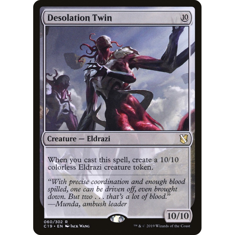 Desolation Twin (C19-060) - Commander 2019