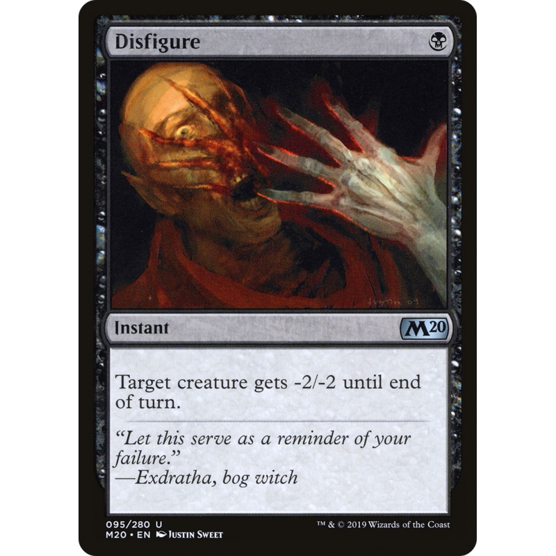 Disfigure (M20-095) - Core Set 2020