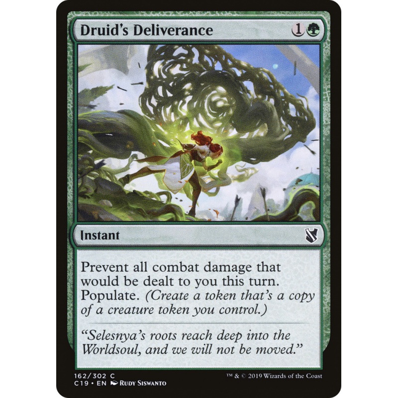 Druid's Deliverance (C19-162) - Commander 2019