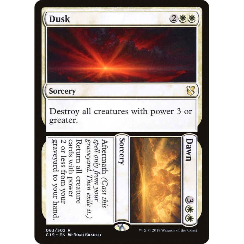 Dusk // Dawn (C19-063) - Commander 2019