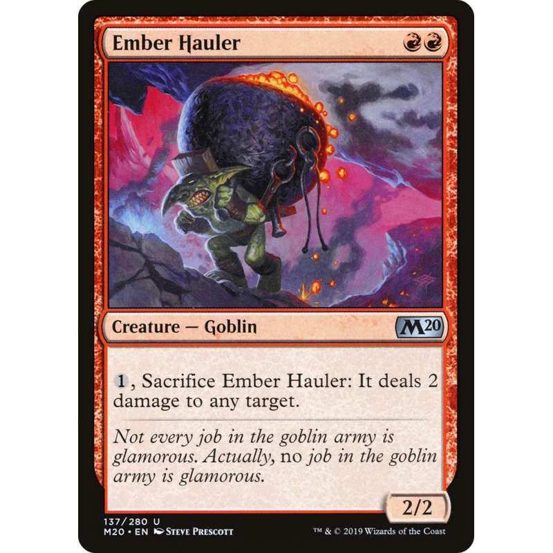 Ember Hauler (M20-137) - Core Set 2020
