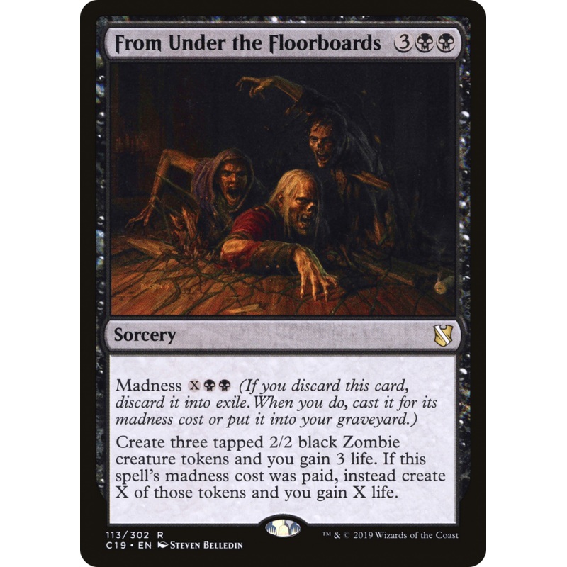 From Under the Floorboards (C19-113) - Commander 2019