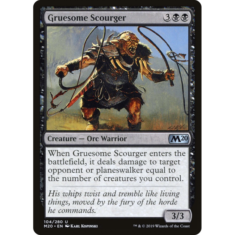 Gruesome Scourger (M20-104) - Core Set 2020