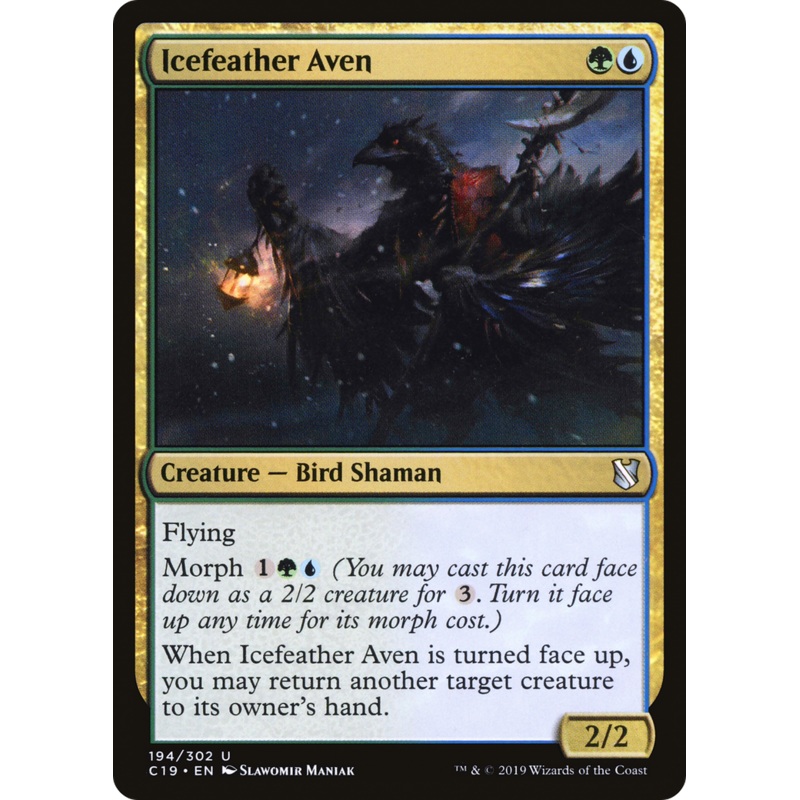 Icefeather Aven (C19-194) - Commander 2019