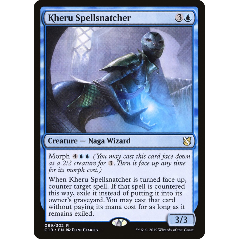 Kheru Spellsnatcher (C19-089) - Commander 2019