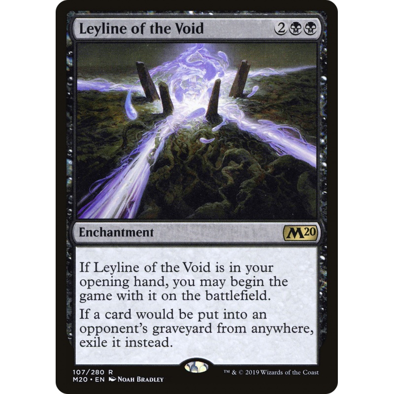 Leyline of the Void (M20-107) - Core Set 2020 Foil