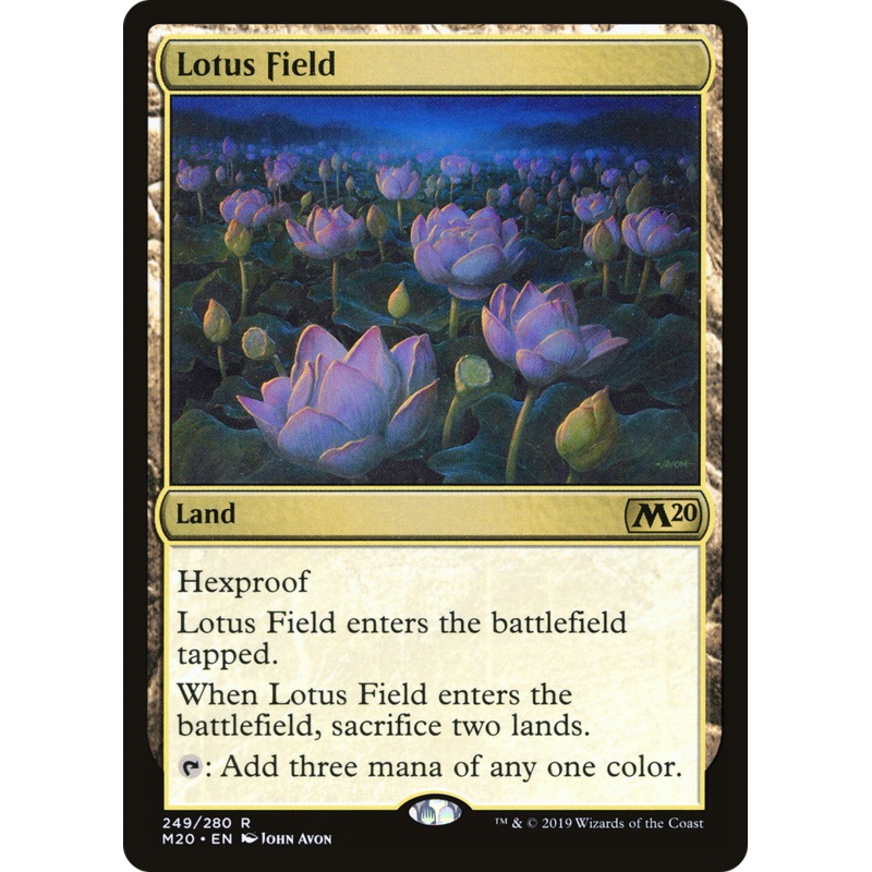 Lotus Field (M20-249) - Core Set 2020