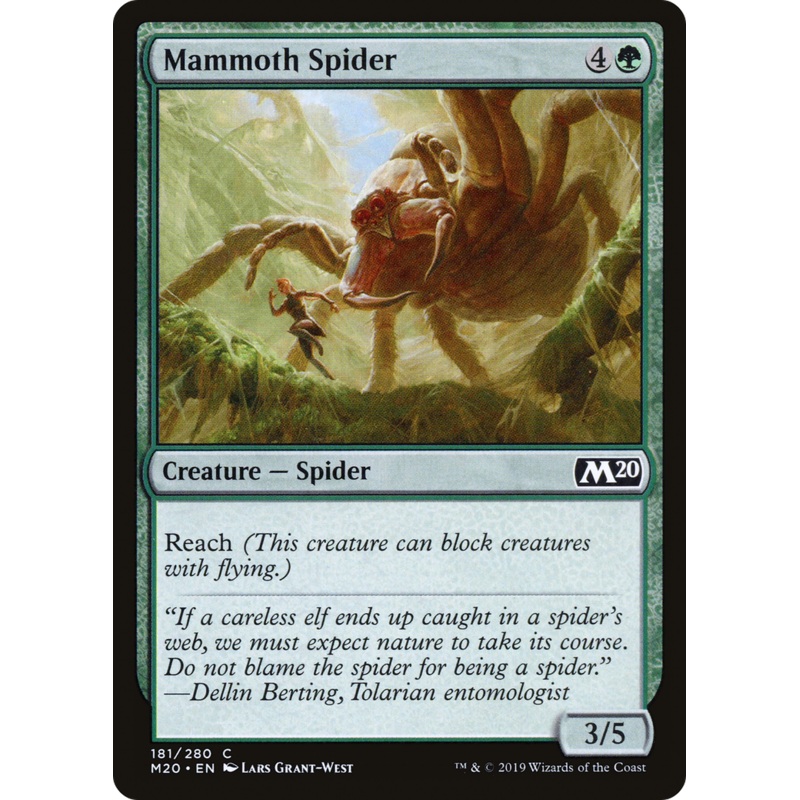Mammoth Spider (M20-181) - Core Set 2020