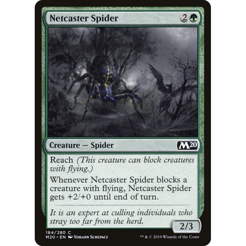 Netcaster Spider (M20-184) - Core Set 2020