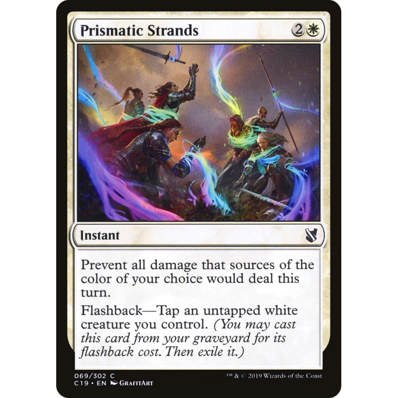 Prismatic Strands (C19-069) - Commander 2019