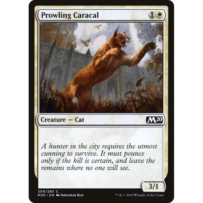 Prowling Caracal (M20-309) - Core Set 2020