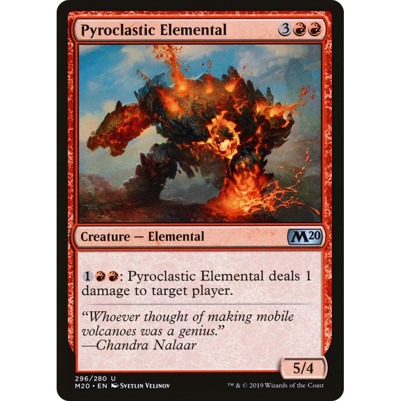 Pyroclastic Elemental (M20-296) - Core Set 2020