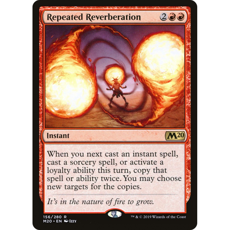 Repeated Reverberation (M20-156) - Core Set 2020