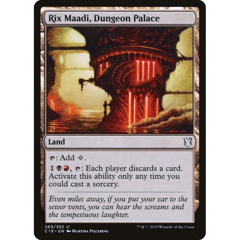 Rix Maadi, Dungeon Palace (C19-269) - Commander 2019