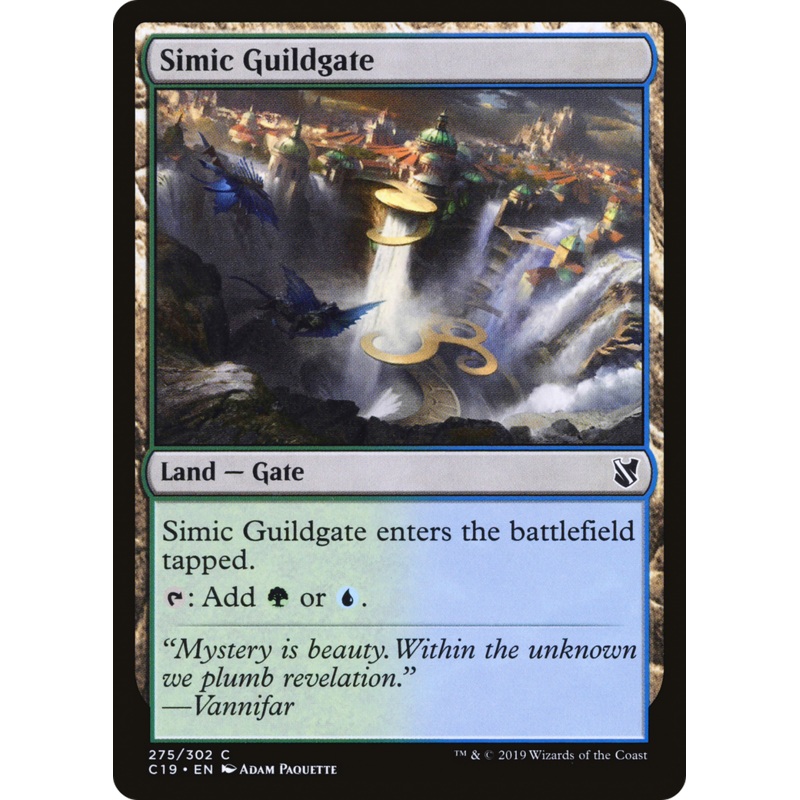 Simic Guildgate (C19-275) - Commander 2019