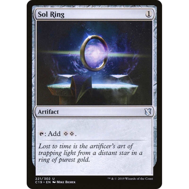 Sol Ring (C19-221) - Commander 2019