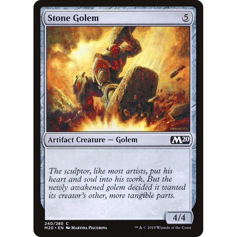 Stone Golem (M20-240) - Core Set 2020