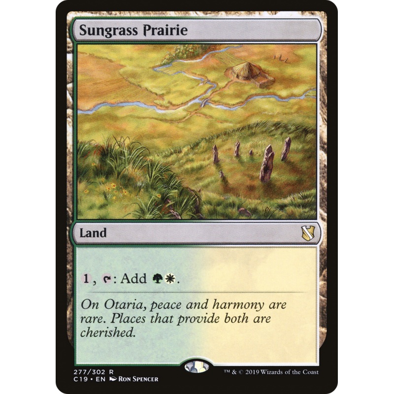 Sungrass Prairie (C19-277) - Commander 2019
