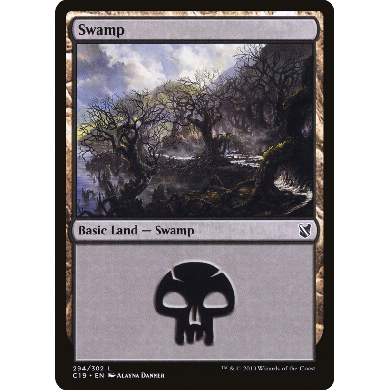 Swamp (C19-294) - Commander 2019
