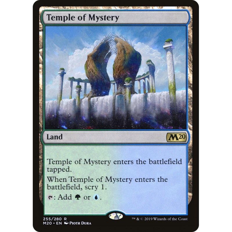 Temple of Mystery (M20-255) - Core Set 2020