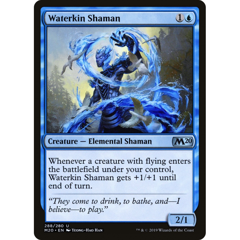 Waterkin Shaman (M20-288) - Core Set 2020