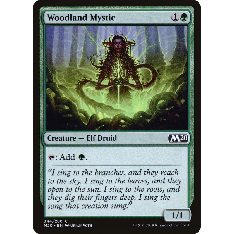 Woodland Mystic (M20-344) - Core Set 2020