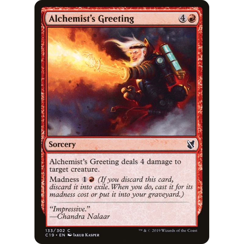 Alchemist's Greeting (C19-133) - Commander 2019