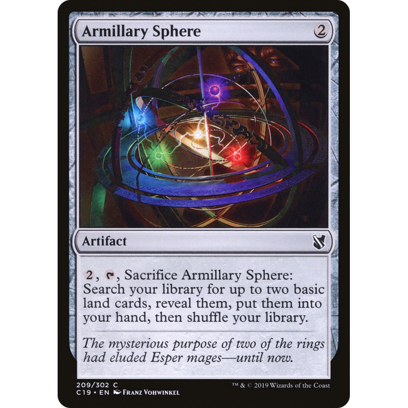 Armillary Sphere (C19-209) - Commander 2019