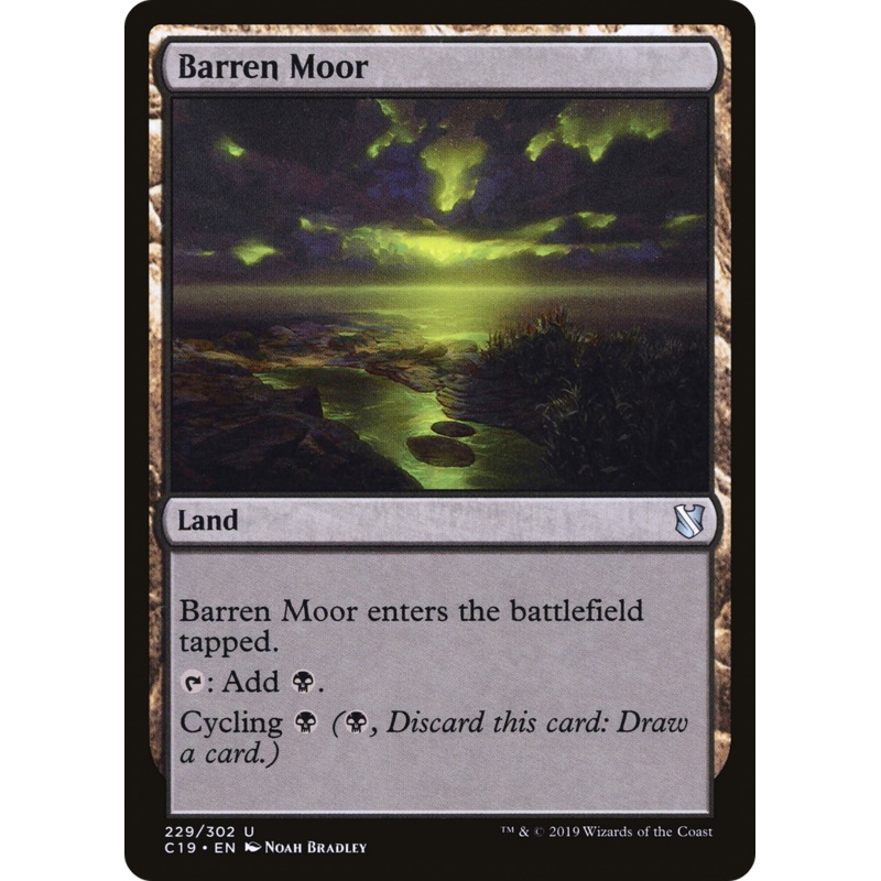 Barren Moor (C19-229) - Commander 2019
