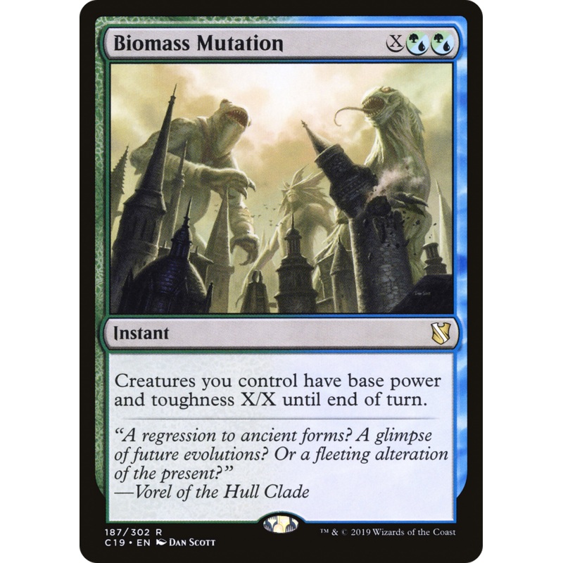 Biomass Mutation (C19-187) - Commander 2019