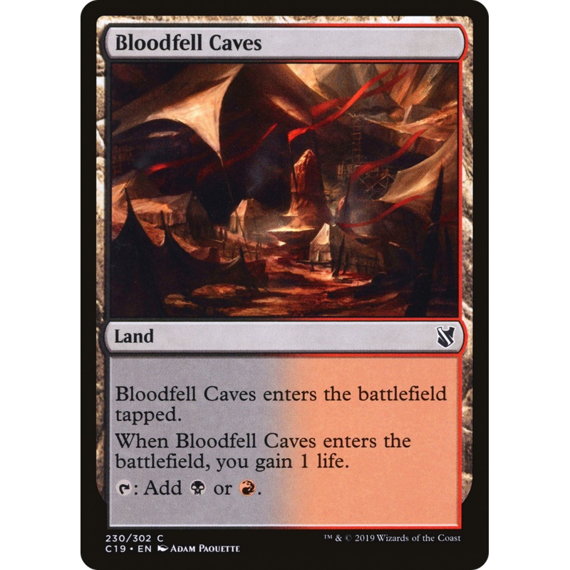Bloodfell Caves (C19-230) - Commander 2019