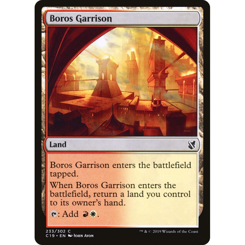 Boros Garrison (C19-233) - Commander 2019