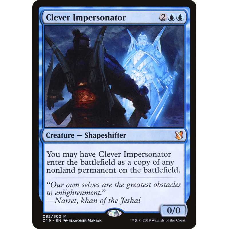 Clever Impersonator (C19-082) - Commander 2019