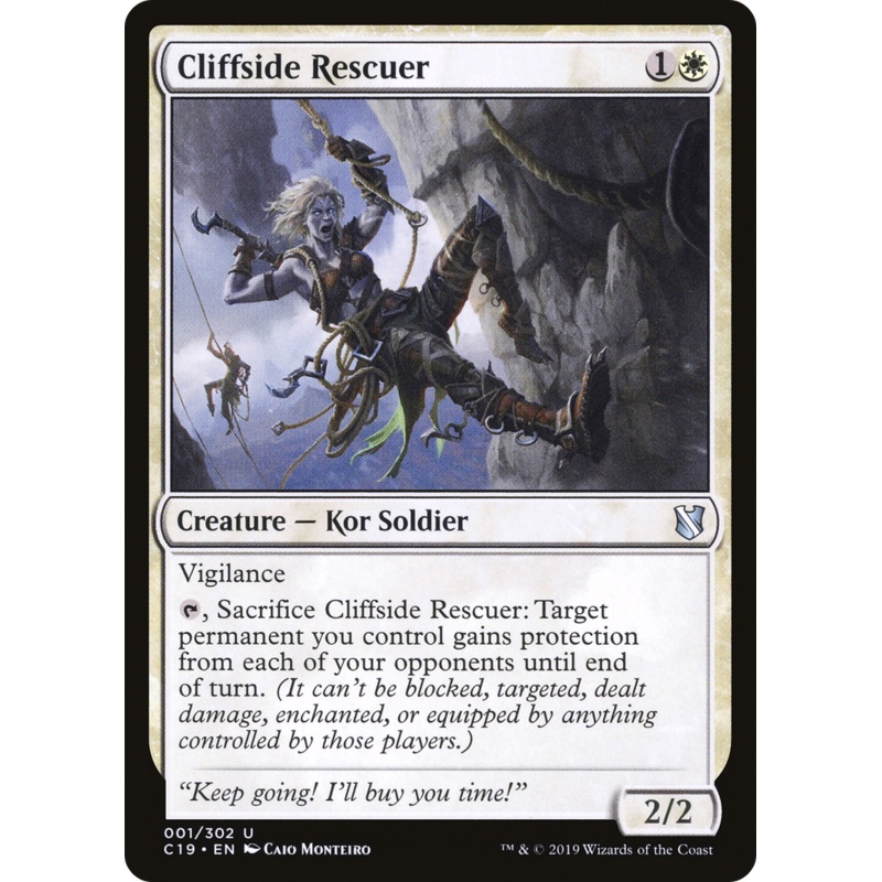 Cliffside Rescuer (C19-001) - Commander 2019